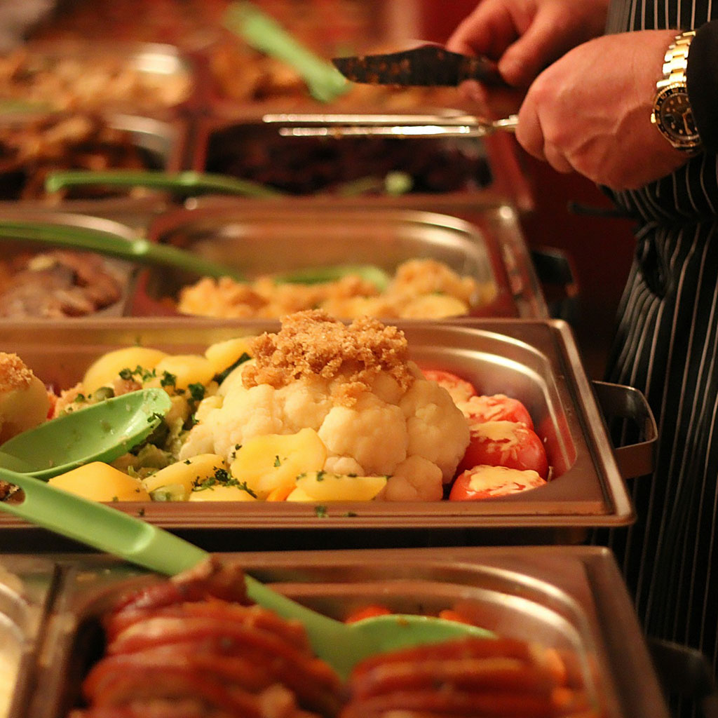 Buffet chaud Haut de gamme